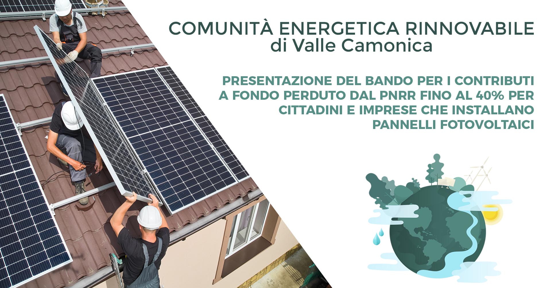 Presentazione del bando di accesso ai contributi a fondo perduto